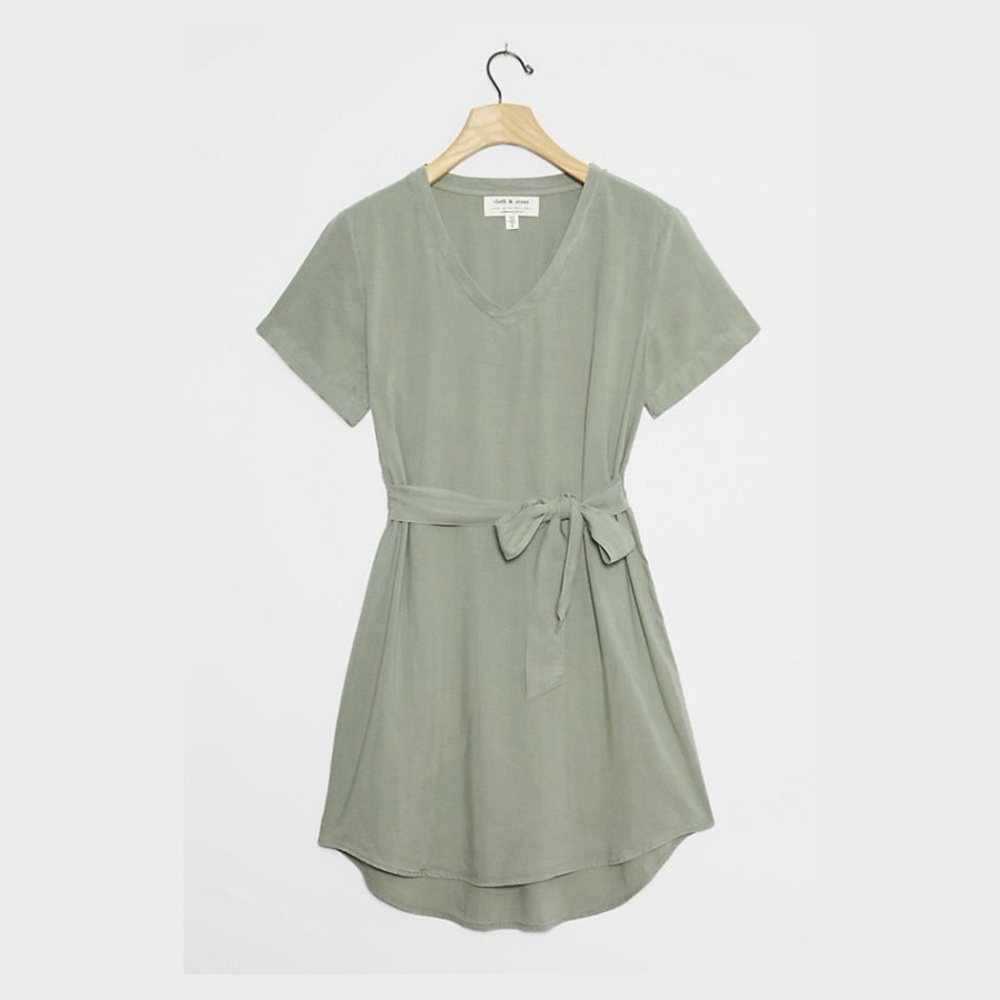 ✨Anthropologie Liv Tie Mini Dress ✨